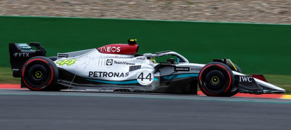 Spark Models 1:18 Mercedes-AMG Petronas F1 W13 E Performance No.44 Mercedes-AMG Petronas F1 Team Belgian GP 2022 Lewis Hamilton